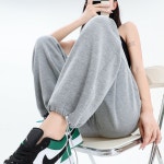 부클 조거 팬츠 와이드 코듀로이 골덴 기모 니트 QUEEN MOTHERS 미국산 드로스 : 디자인콜렉트