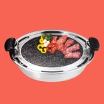 돌판 고기판 소고기불판 삼겹살판 곱돌불판 가정용 돌구이판 : 쇼핑센트로