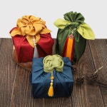 초록연두 양면보자기 보자기 배색 70X70cm 전통 : 디오멘트