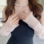 운전팔토시 여성 햇빛 차단 당구장 손등토시 : brife