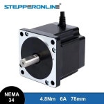 STEPPERONWIRES NEMA 34 테퍼         2 상 4.5N.M  6A  78  Φ14 : 베스트  상사