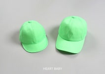 맘커플 어린이 데일리 하트 컬러 캡모자(48호-56호)유아 아동 남아 여아 키즈 등원룩 : 예쁜우리새끼