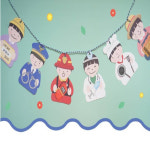 정다운 우리이웃 가랜드(5인용)만들기 어린이집 유치원 초등학교 미술 재료 : 몽동마트