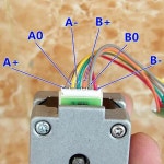 1.8  NEMA 14 35  2 상 6 WIRES 미니 테퍼        64  길이 WIRES 나사  샤 트 : 베스트  상사