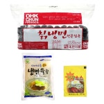 옥천 칡 냉면 10인분+풍원 골드 육수10봉+겨자소스10 : 미소푸드