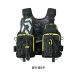 한국다이와 KDF-6206 DF-6206 플로팅 게임 베스트 구명조끼 블랙 옐로우 프리 : 오리피싱