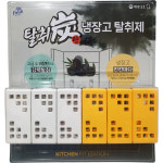 에어후레쉬 냉장고용 탈취탄 키친핏에디션5 / 탈취제 6개입 : 노스트코