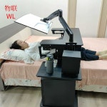 베드 컴퓨터 테이블 모니터암 각도조절 워크스테이션 : 아무튼 직구