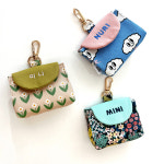 본에뚜왈 도도플라워 베이지 풉백파우치 배변봉투파우치 똥츄 미니파우치 : 본에뚜왈 아뜰리에