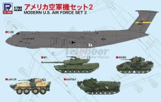 피트로드 전함 함재기 S47 1/700 Modern US Air Force Set 2 : Neighbor Hobby