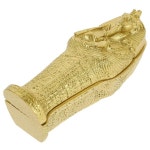 모루인형키링만들기 지철사 이집트 미라 피규어 어항 장식 라탄재료 스티로폼볼 : ONE01