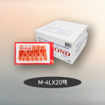 (대용량) 초새우 초밥용 새우초밥 자숙새우 M L 2L 3L 4L (20팩) : 다이아몬드새우몰
