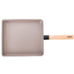 키친플라워 쿠킨 IH 인덕션겸용 라임우드 계란말이 사각팬 24cm : 남양키친플라워