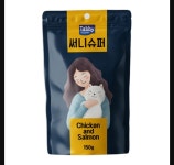 [다복점빵] 테비 고양이 간식 써니슈퍼 치킨과 연어150g (겉바속촉 영양간식) : 다복점빵
