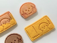 [고구마쿠키] 반려견 생일상 저알러지 수제간식 강아지쿠키 : 피피브레드