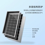 부시다 태양광라이트 복판 웹캠 전기공급 디바이스 실외 감시카메라 모노실리콘 경침 전기보드SE4020 : 유기농기프트