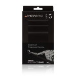 [THERABAND] 세라밴드(12.5cm X 2m) - 검정(Black) : 닥터메디