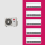 세종 도램11단지 반도유보 아파트 엘지 시스템에어컨 5대 : LG시스템에어컨 중앙공조