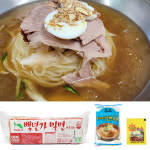 옥천 밀면 10인분+동치미육수10봉+겨자소스10 /냉면 : 미소푸드