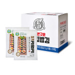 [성경김본사] 두번구운 김밥김(10매) 21g, 100개 : 주식회사 성경식품