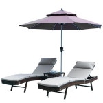 썬 베드 썬베드 수영장의자 리조트 라탄 야외 테라스 벤치 펜션 비치 쇼파 : 머드머드