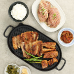 [48시간숙성  최상급] 수제 양념돼지갈비 1.2kg - 돼지갈비 90%이상 국내산 한돈 : 순애네부엌