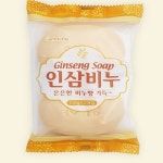사우나 인삼 비누 저자극 향기좋은 목욕비누 2개 : eunstore