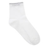 여성 로고 컬러 배색 중목 양말 221D1SC002_WH : 모다 구리남양주 팬텀