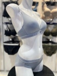 게스언더웨어 풀커버 에센셜 노와이어 브라팬티세트 OCWBR/WBP597 GY : 롯데이천 게스언더웨어