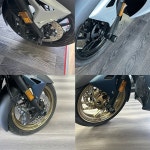 존테스 호환 125M 부품 튜닝용품 프론트 휠 포크 슬라이더 350D 350E 350M 액슬 크래시 보호대 : GSK샵