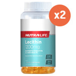 뉴트라라이프 레시틴 1200mg 200캡슐 2EA : 고도리맘