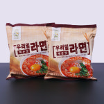 우리밀라면 매운맛 국산밀 매운라면 시원한국물 : 소셜에코