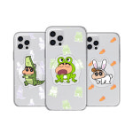 짱구는못말려 투명 젤리케이스 동물농장 짱구 꿀벌 아이폰 갤럭시 핸드폰케이스 : 설렘하우스