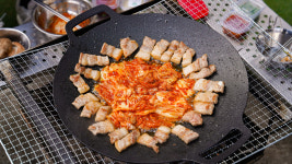 무농약 한재미나리+무항생제 삼겹살 세트 : 제철음식연구소