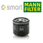 벤츠 스마트 포투 쿠페 카브리오 1.0 Turbo 451 오일필터 MANN W6011 07-15년식 (132.910/132.930) : 파츠114