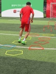 축구 훈련 기구 체력 날렵 서클  태권도 훈련 날렵 사다리 농구 훈련 보조 장비 : 강인다식