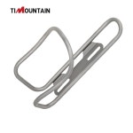 TiMountain 티타늄 자전거 병 케이지 MTB 로드 바이크 거치대 나사 포함 : 체프리