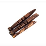 모아천일 흑 지압봉 3P 세트 괄사 바디 : 모아천일상회