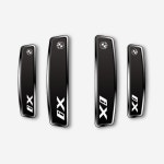 BMW iX 블랙 쉴드 엠블럼 도어가드 인테리어 용품 : 에스지 클럽