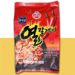 열라면칼제비 열칼제비 오뚜기 얼큰한 수제비칼국수 4인분 아이스박스+아이스팩포장 : 행복할결심