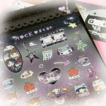 [해피냥데이] 해피락스타 스티커 : 스튜디오1도씨