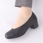 4.5cm 지쎄 수제화 엄마구두 천연양가죽 발볼편한 무지외반 40대 g4096 : 미즈걸