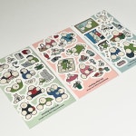 [모닝커피클럽] 밤샘 커피 클럽 스티커 : 모닝커피클럽