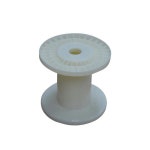 DIY 리본용 빈 플라스틱 보빈 스풀, 꼬인 금속 실, 재봉실 보관 와이어 도구, 큰 흰색, 검정색, 130 , 5 개, 10 개 : 프로종합몰