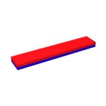 네오디움 초강력 사각자석 100x10x5mm 막대 희토류 네오디뮴 : 아이마그