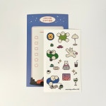 [모닝커피클럽] 바쁘다바빠 현대 커피 클럽 스티커 : 모닝커피클럽