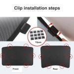 테슬라 모델 Y S X 3 용 지붕 차양 클립, 채광창 분할 창문 선블록 인테리어 액세서리 2023 : 춘추상점