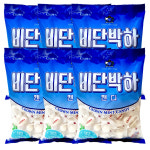 크라운제과 비단박하 400g X 6봉 후식 사탕 대용량 : 정스토어04