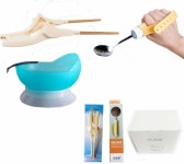 교정용젓가락 환자 수저 어르신 도움 식사장비 H1583 : FASTY