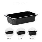 PC 북유럽 블랙밧드 2인치 1/4 (265x165x65) : 주방원쿡